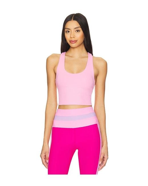 Beach Riot Pink Yara Top
