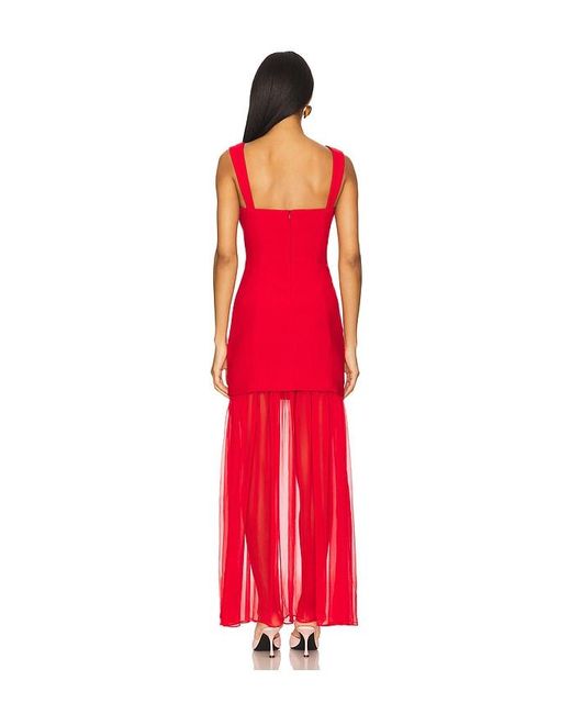 Lovers + Friends Red Danielle Gown