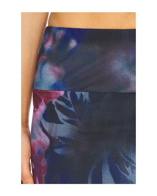 Free People Blue Sunset Mesh Maxi Skirt