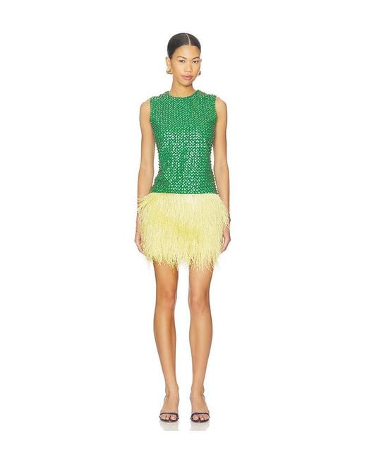 La Fuori Green Kleid Dress