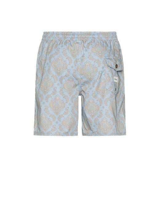 Pantalones Cortos De Playa Demask En Color Azul Talla En Rhythm de hombre de color Blue