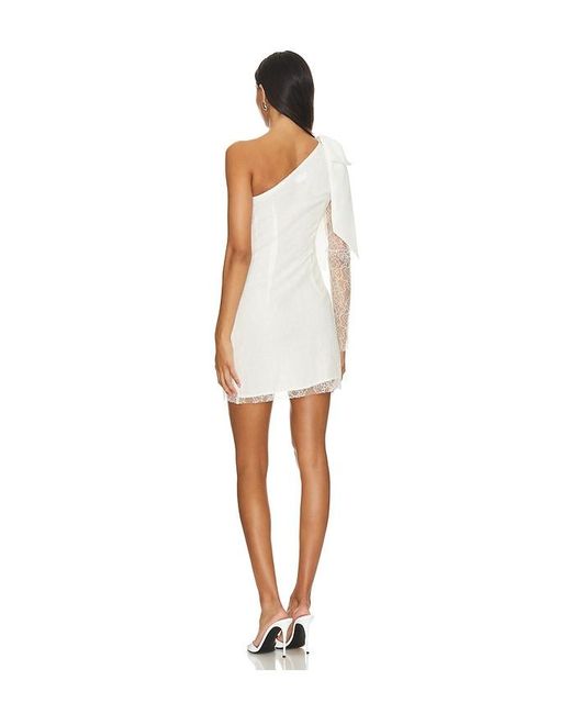 Lovers + Friends White Hollyn Mini Dress