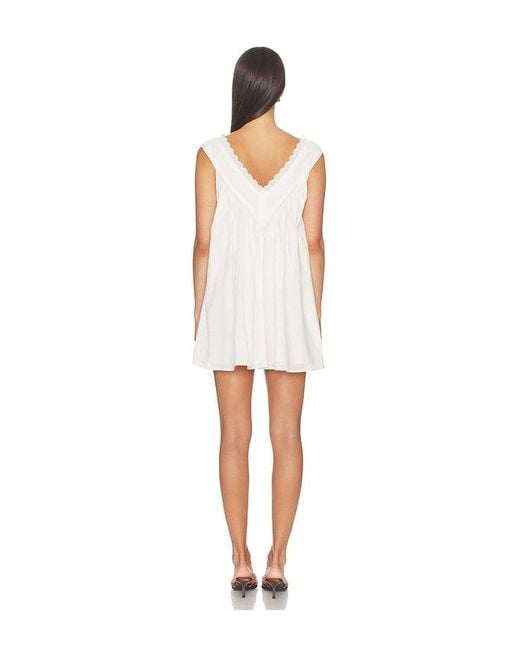 Tularosa White Romy Mini Dress