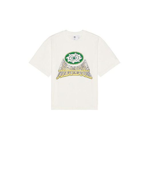 Adidas Originals Blue X Brain Dead Short Sleeve Tee for men