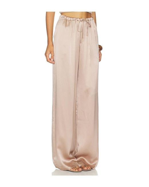 SABLYN Natural Silk Gemma Pull On Straight Leg Pant