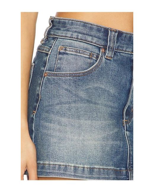 A.Brand Blue 95 Aline Skirt