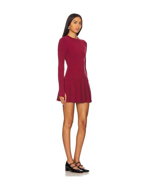 Free People Emmy ミニドレス Red