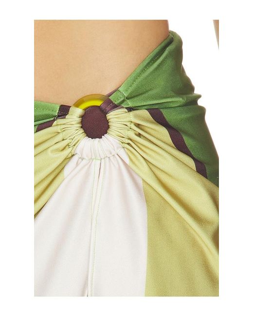Baobab Green Nerano Mini Skirt