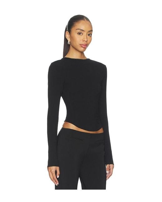 The Line By K Black Gad Top