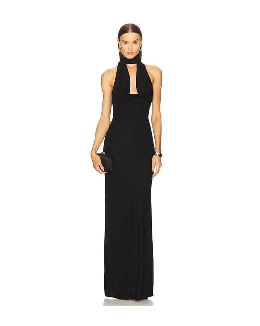 Michael Costello Revolve Clothing Gowns Michael Costello X Revolve Black  Lace Mesh Sheer Gown XXS