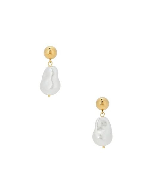 Amber Sceats White Honey Earrings