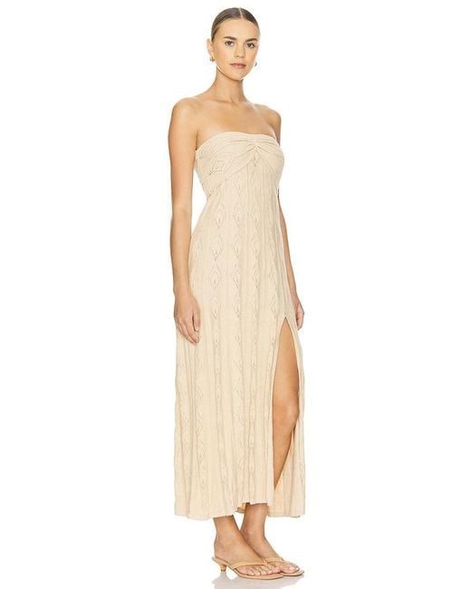 MISA Los Angles Natural Aicha Dress