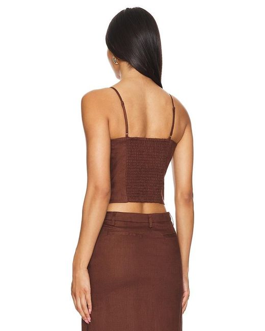 Bardot Red X Revolve Sita Top