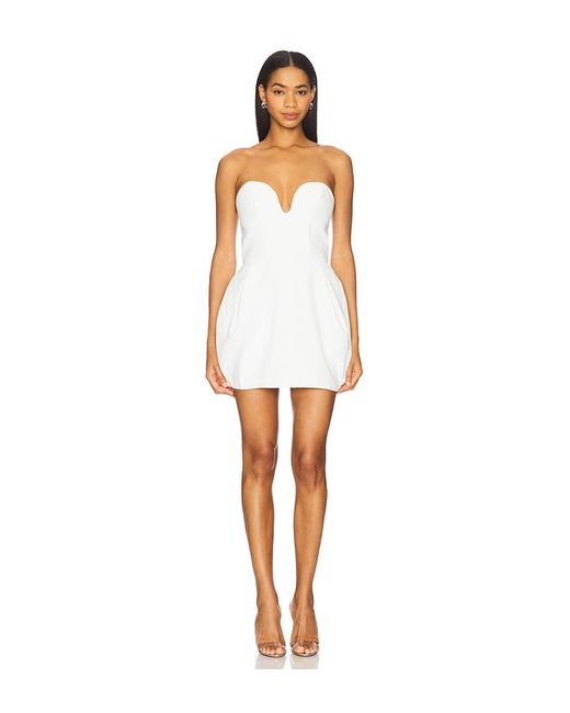 Amanda Uprichard White Rosiella Dress