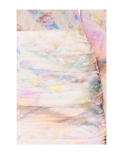 AFRM White Josie Skirt