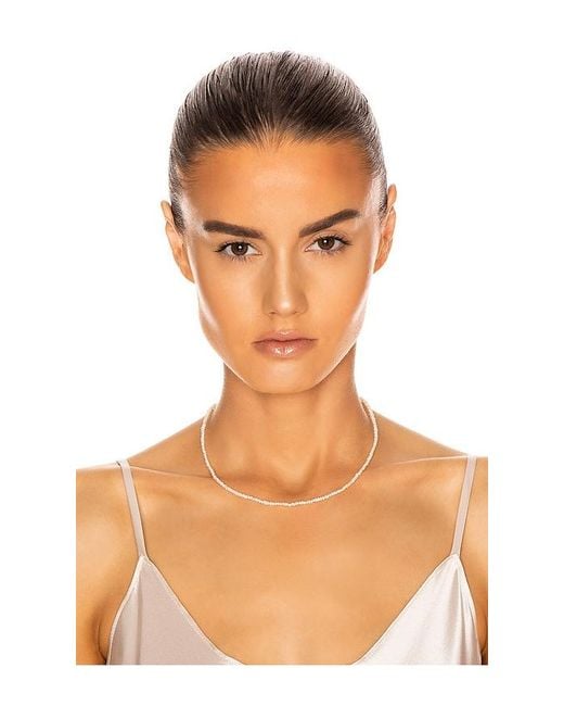 Loren Stewart White Baby Pearl Choker