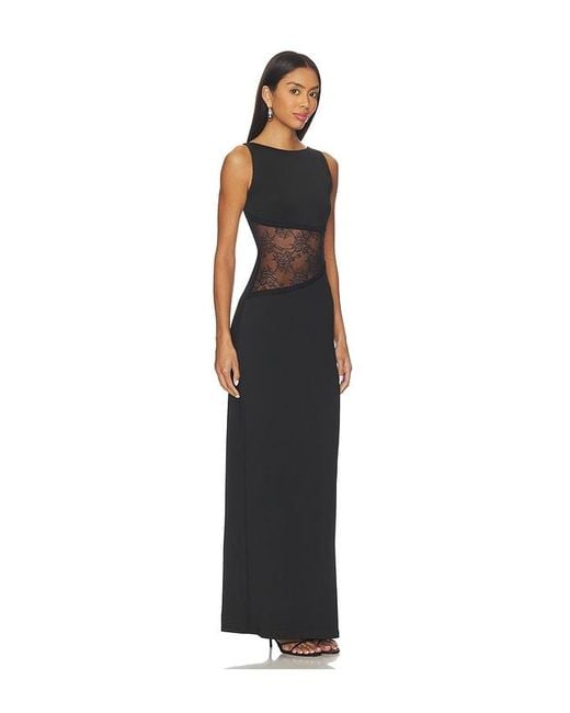 superdown Black Vivica Maxi Dress