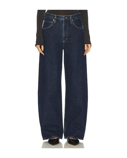 Agolde Low Curve ワイドレッグ Blue