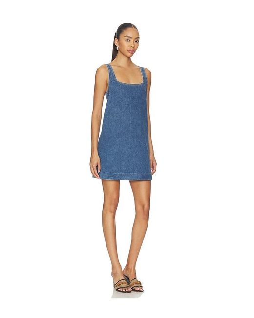 Citizens of Humanity Blue Silvana Shift Dress