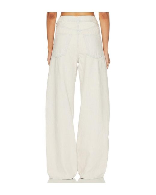 Citizens of Humanity White Brynn Drawstring Trouser