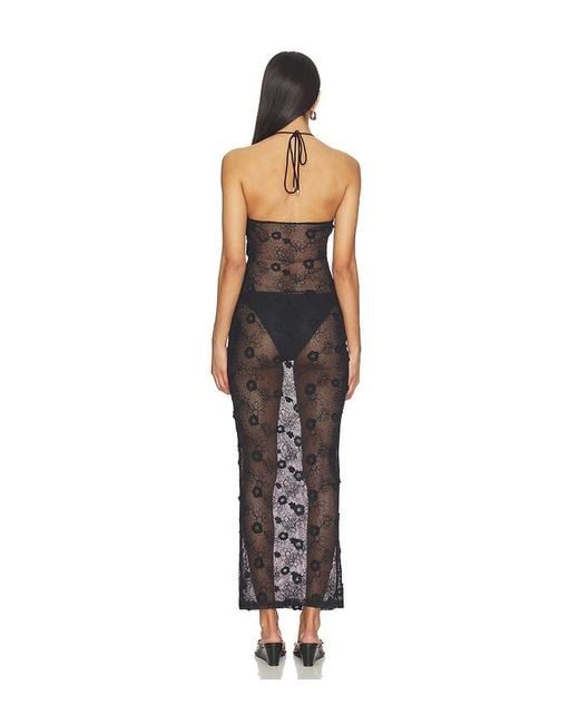 MORE TO COME Black Trina Maxi Dress