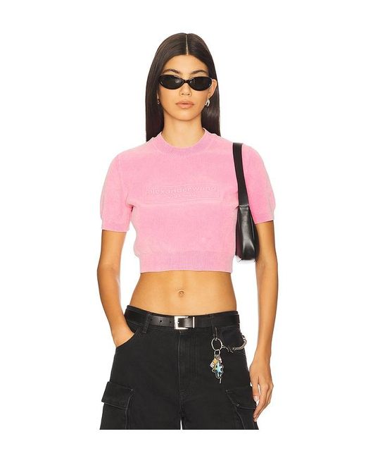 Alexander Wang Pink Oberteil