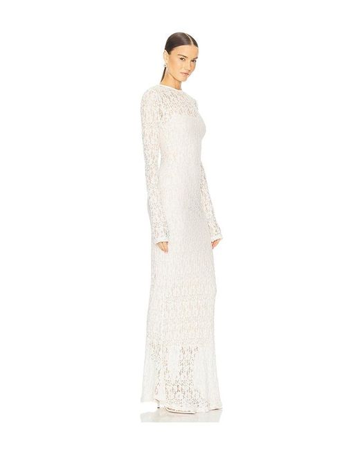 L'academie White 'Academie Kayden Maxi Dress