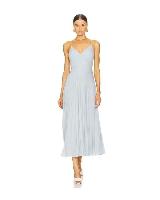Ronny Kobo White Tay Dress