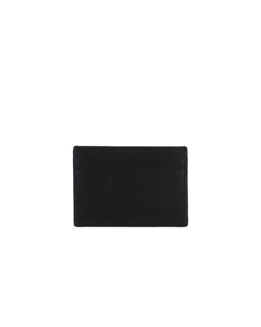Off-White c/o Virgil Abloh Black Jitney Quote Card Case for men