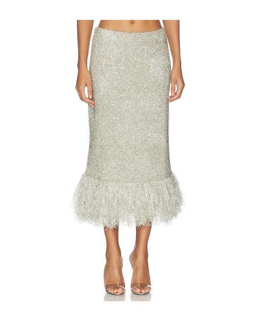 Simon Miller Metallic Brink Tinsel Skirt