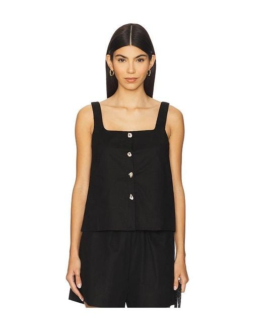 SNDY'S Black Shelley Top