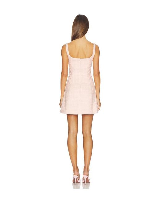 Alice + Olivia White Eve Sweetheart Mini Dress