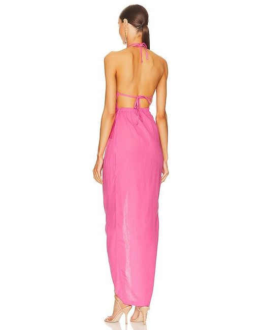 OW Collection Pink Isla Dress