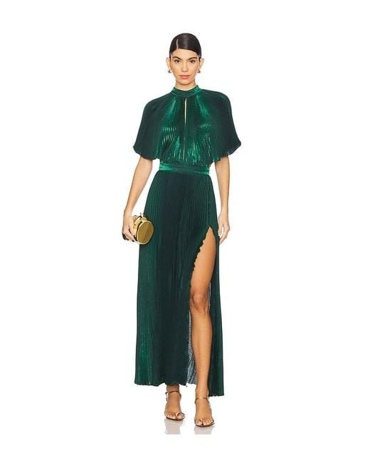 L'idée Green Elite Split Gown