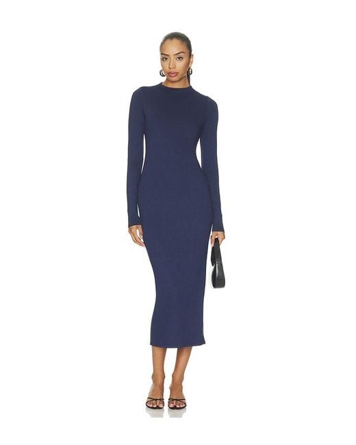 ROBE JUNIPER en Navy AFRM en coloris Blue