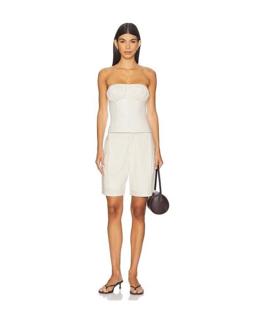 ALL THE WAYS White Hayden Top