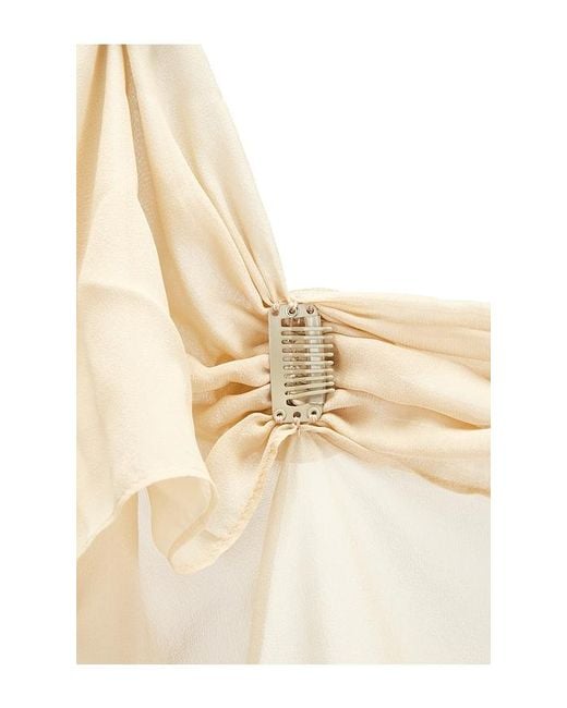 De La Vali White Lyra Veil