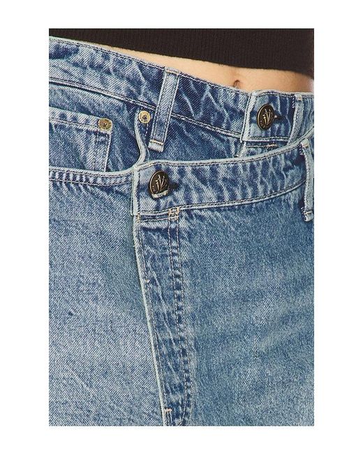 Rag & Bone Blue Belina Skort