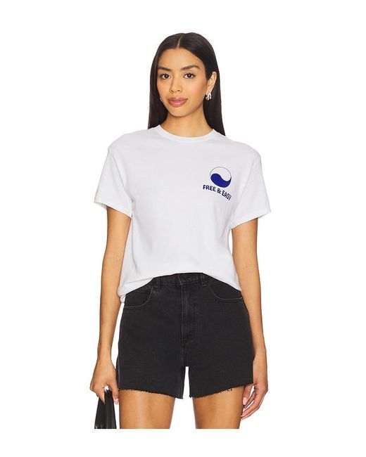 Free & Easy Blue Lifesaver Tee for men