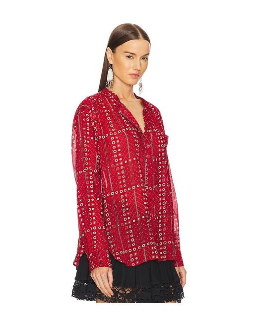 Isabel Marant Mexika トップ Red