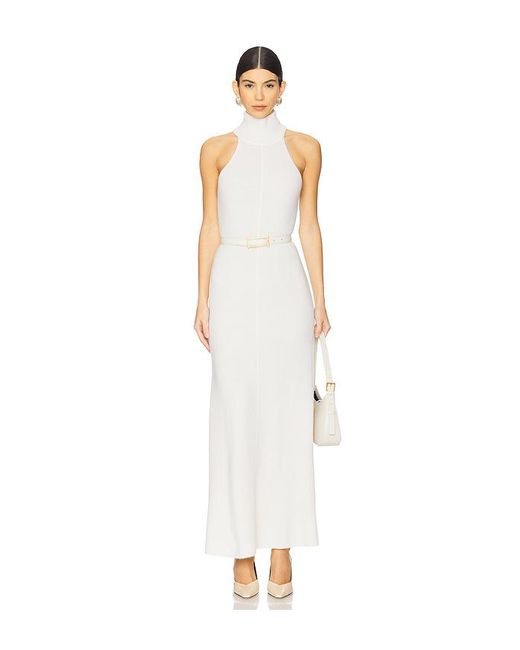 Lisa Yang White Kleid Amannda