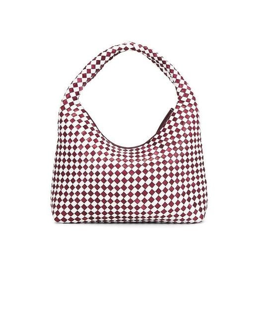 Loeffler Randall Red Willow Woven Hobo Bag