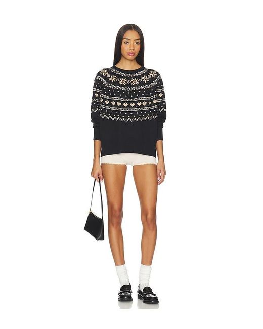 Beach Riot Black Elizabeth Sweater