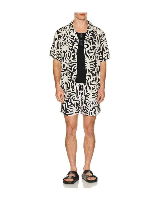 Oas Black Loefy Rocco Shirt for men