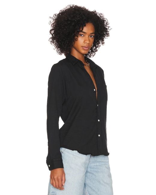 Frank & Eileen Tailored Button Up Shirt in Black | Lyst UK