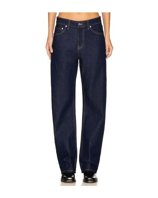 EB DENIM Blue Alida Loose Bowed Jeans