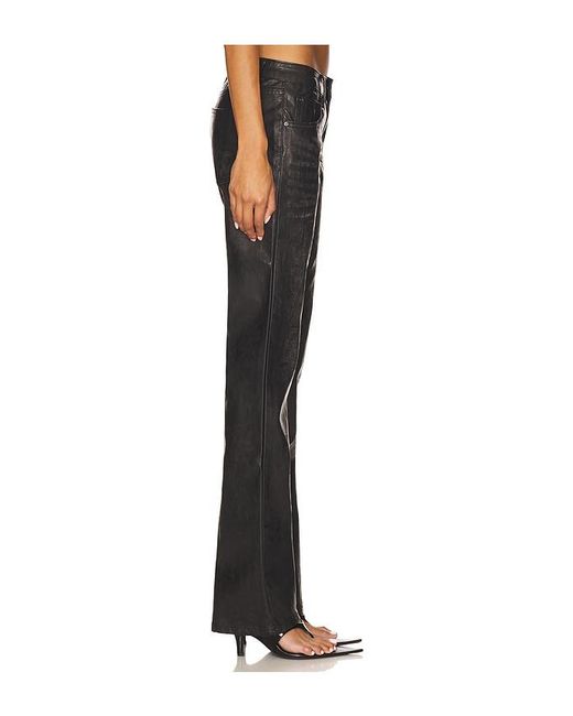 Jaded London Black Pu Cooper Jean