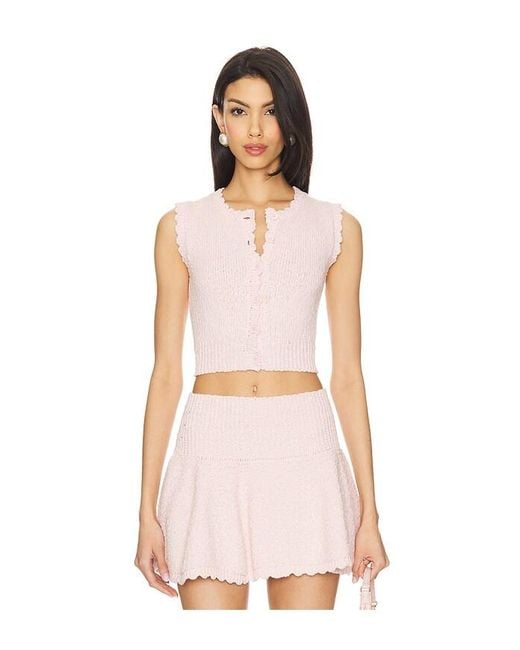 MAJORELLE Pippa ベスト Pink