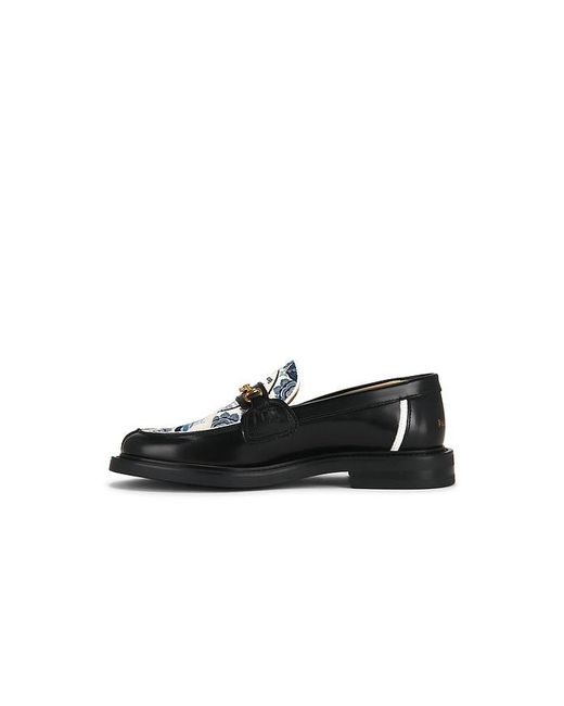 Filling Pieces Black Broken Plate Loafer for men