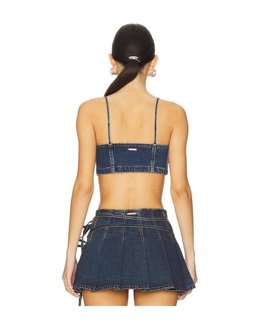 A.Brand Blue Devotion Bralette Top